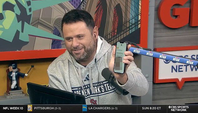 Sports Radio Host Gregg Giannotti Accidentally Showed A Photo Of A Naked Woman Live On Air