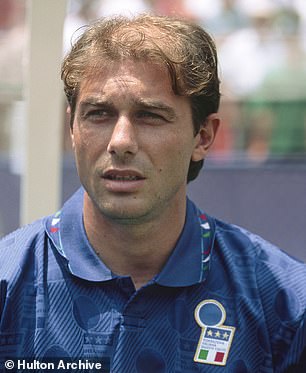 Antonio Conte's Hair Was Wispy And Thinning At The End Of His Playing Career