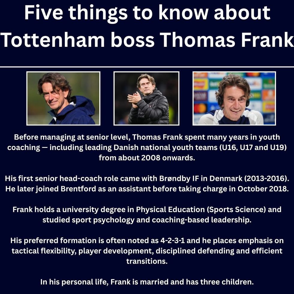Thomas Frank Tottenham