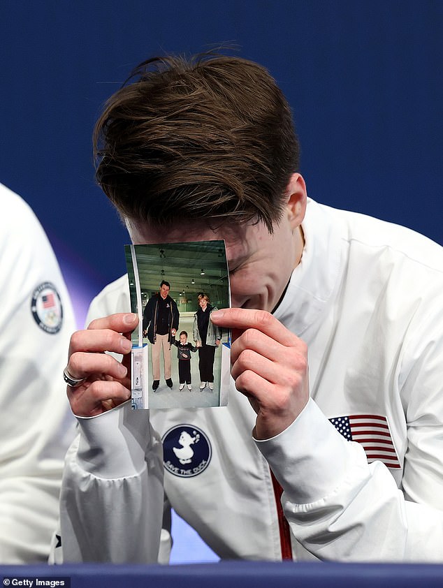 Naumov Got Tearful As Fans Paid Tribute To His Parents, Who Both Died In A January Plane Crash