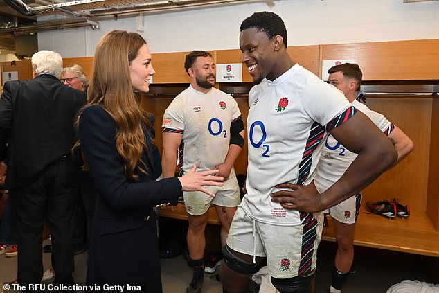 Itoje Has Met The Rfu Patron The Princess Of Wales A Number Of Times And Has A Good Rapport With Her
