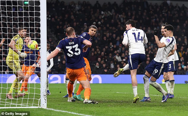 Archie Gray Bundled Home To Equalise For Spurs But They Were Level For Just Four Minutes