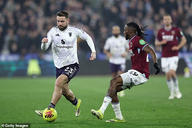 Luke Shaw Was A Weak Link For The Visitors When The Hosts Chose Their Moment To Break The Deadlock