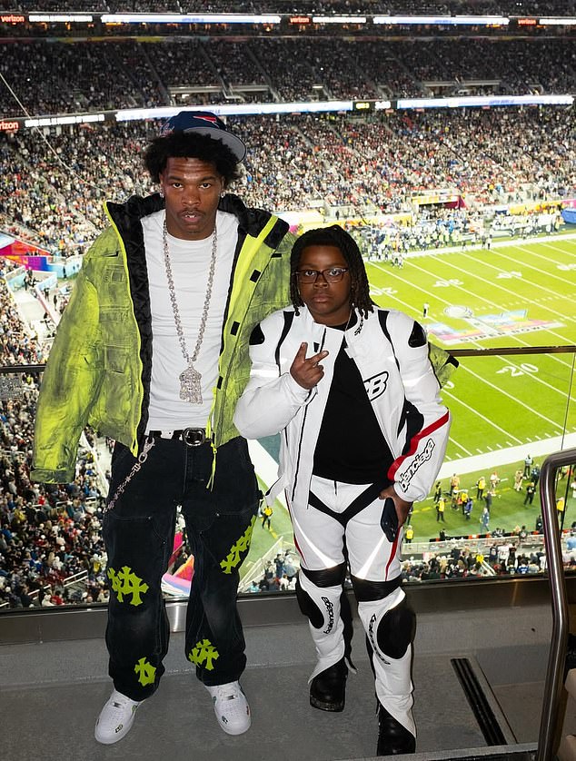The Rapper, On Monday, Shared A Picture Of Himself At Super Bowl Lx Just 24 Hours Prior