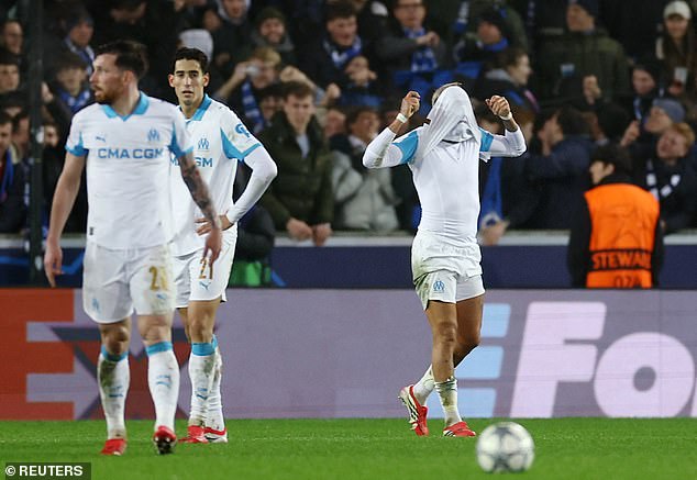 Marseille Were Dumped Out The Champions League With A 3-0 Defeat To Club Brugge Last Month