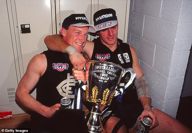 Reports Claim That The Footy Great (Right) Had Allegedly Been Followed By Two Teens Who Had Been Allegedly Breaking Into Cars. He Was Allegedly Assaulted And Left On The Sidewalk By The Individuals