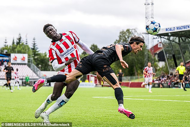 United Are Among The Clubs Tracking The Progress Of Highly-Rated Teenage Defender Sedi Kinteh Of Tromso (Left)