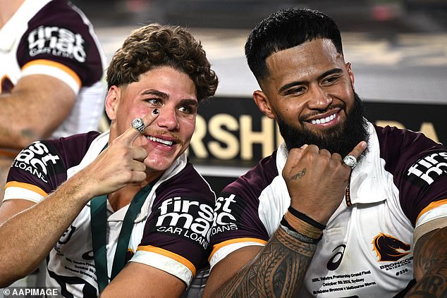 But It Appears That While Attempts Have Been Made To Keep Him At The Broncos, Haas (Right) Is Moving To The Souths To Work Under Legendary Coach Wayne Bennett