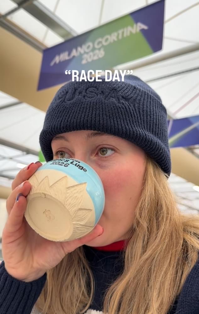 The 24-Year-Old American Is Competing In Wednesday's Women's Double Luge Event