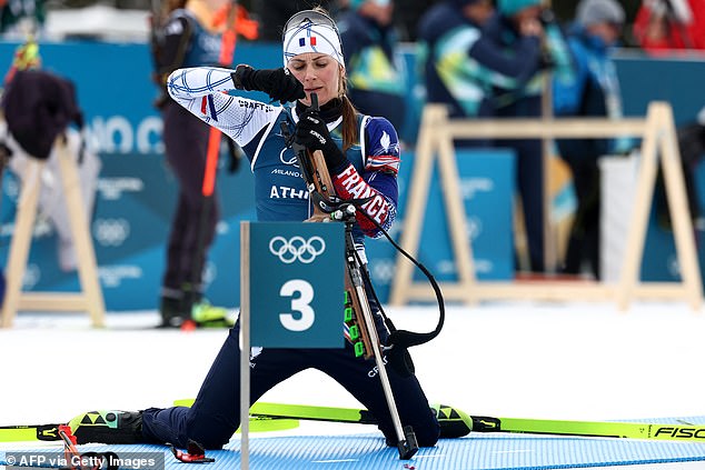 Victim Justine Braisaz-Bouchet Was In The Field But Finished Well Behind Simon