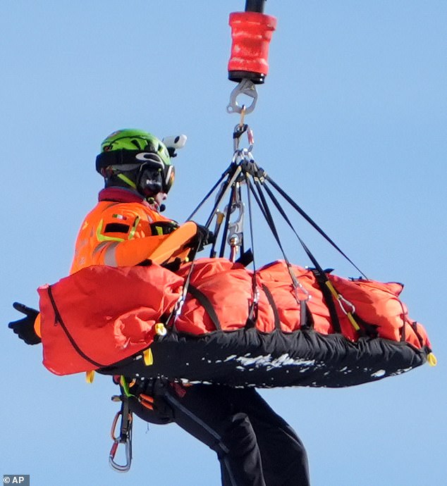 Vonn Was Airlifted To Hospital After A Lengthy Period Of Treatment On The Snow In Italy