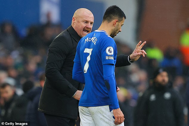 Dyche Wanted Reinforcements In January That Fitted His Style - Such As His Former Burnley And Everton Pupil Dwight Mcneil