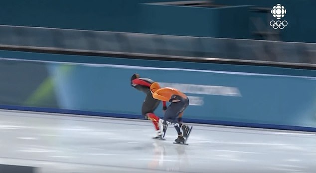 Wennemars Was In The Outside Lane But Lian Overtook Him Riskily As He Went To Change Lanes