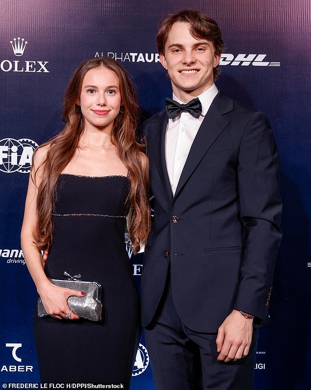 The 24-Year-Old (Pictured, With Girlfriend Lily Zniemer) Is Already One Of Australia's Best Ever Motorsport Athletes