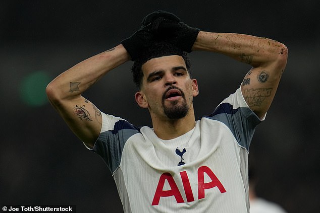 Dominic Solanke Joined Tottenham From Bournemouth In A £65M Deal In 2024