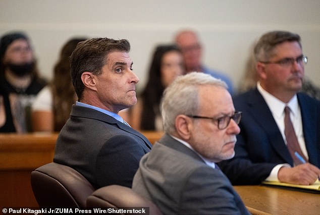 Serafini Looks At Jury After He Was Found Guilty Of Murder Back In July Last Year