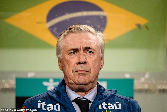 Brazil Boss Carlo Ancelotti Has Been Frequently Linked With Taking The Manchester United Job