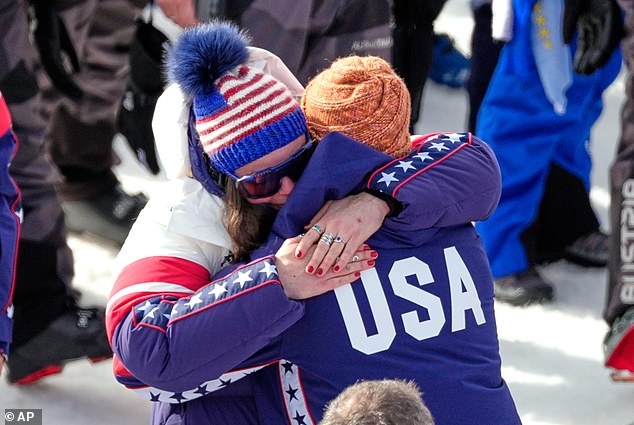 Johnson's Boyfriend Connor Watkins Proposed After She Crashed Out Of The Women's Super-G
