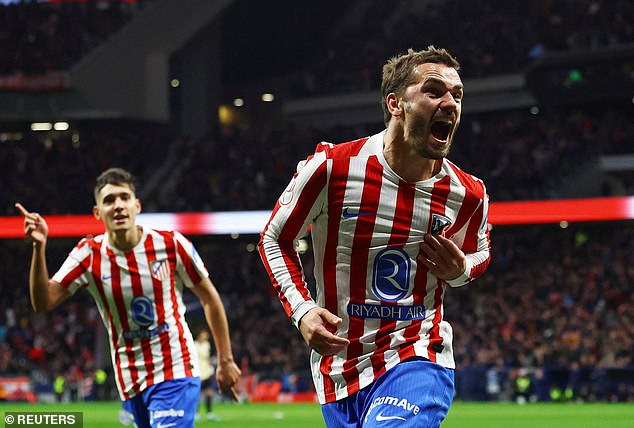 Atletico Tore Apart Barca 4-0 In Madrid In The First Leg Of Their Copa Del Rey Semi-Final