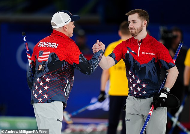 With The Us Already 8-2 Down Against Switzerland, Ruohonen Came On As An Alternate