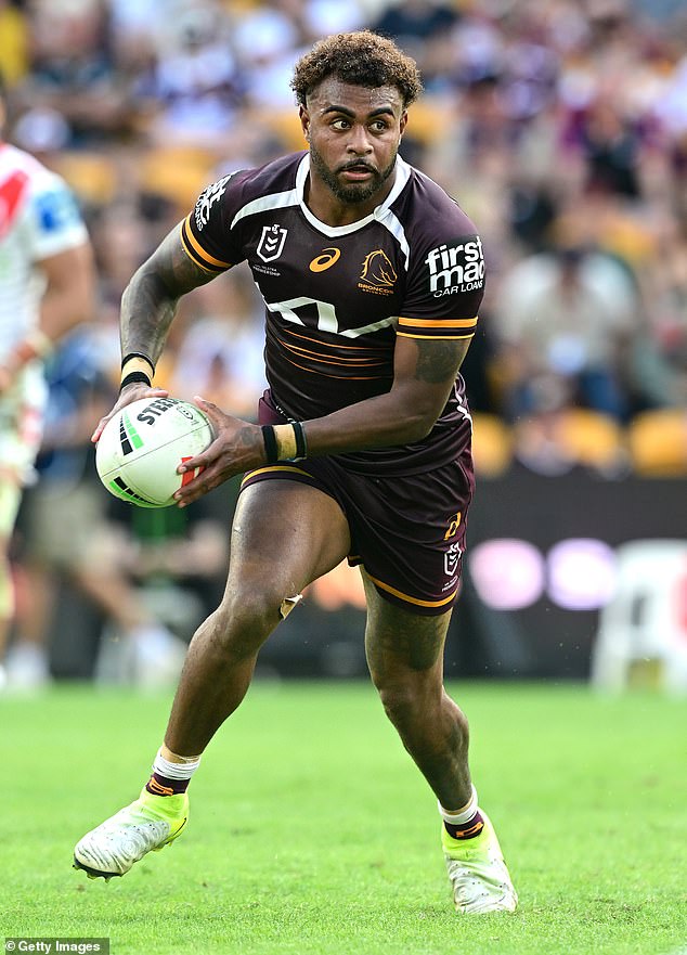 Brisbane's Five-Eighth (Pictured) Returned After A Long Layoff In 2025