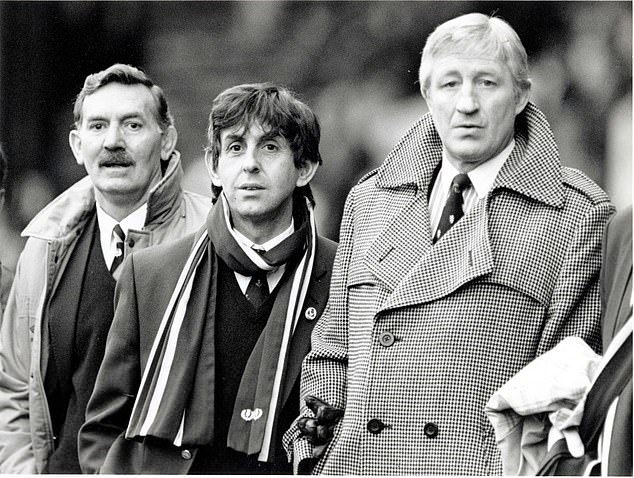 With Mcgeechan (Centre) And Derrick Grant, Watching Scotland Take On Australia In 1988