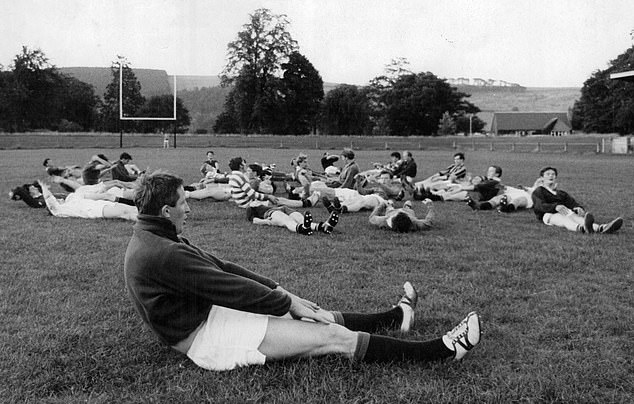 Back In 1967 As Captain Of His Beloved Melrose Rfc, The Club He Still Goes To Watch On A Regular Basis