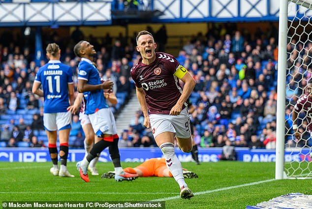 Lawrence Shankland Made The Difference When Hearts Won In Glasgow Back In September