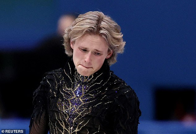 The 21-Year-Old Fought Back Tears As He Left The Ice Following A Shocking Collapse