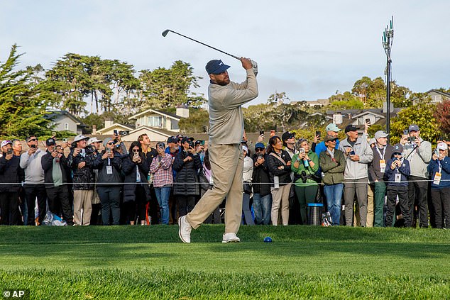 The Tight End Competed In The Team Event With Golf Professional Keith Mitchell