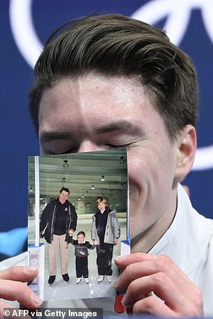 He Kissed The Image After His Score Was Announced