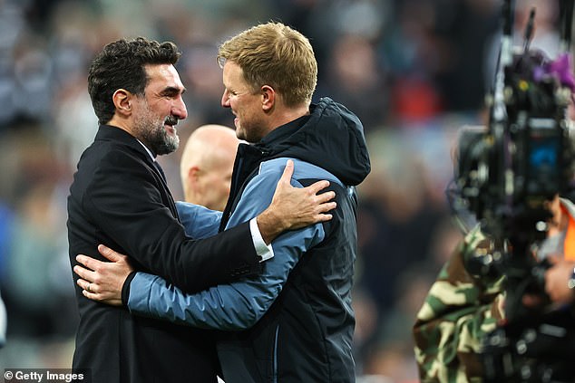 Eddie Howe (Right, With Chairman Yasir Al Rumayyan) Lost Two Trusted Allies, Players Lost Confidants And Fixers, And Supporters Lost The Reassurance Of A Visible And Engaged Leadership