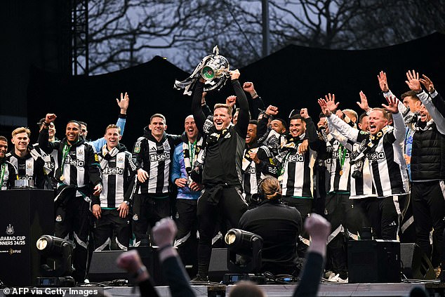 It's Less Than 12 Months Since Howe Delivered Newcastle's First Major Trophy For 70 Years