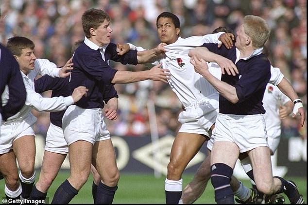 Jerry Guscott Gets To Know The Locals In 1990, When Scotland Last Won The Grand Slam