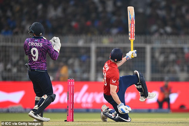 Harry Brook Had Given Scotland Hope With An Ungainly Scoop - An Over After Jacob Bethell Had Been Dismissed In Similar Fashion