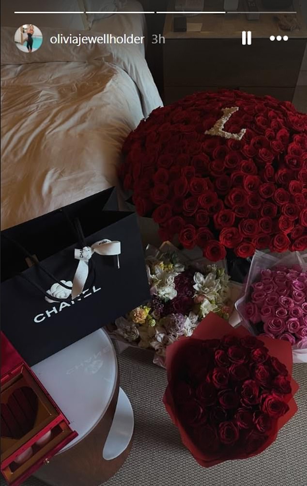 It Seems Palmer Lavished His Girlfriend With Gifts And Roses On Their Holiday