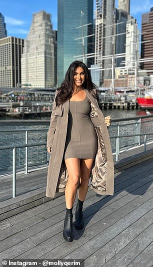 Qerim Poses Outside Espn's Old Studio In Lower Manhattan