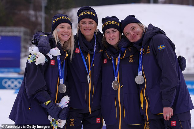 Sweden Miraculously Recovered From Eighth To Claim A Silver Medal In The Event On Saturday