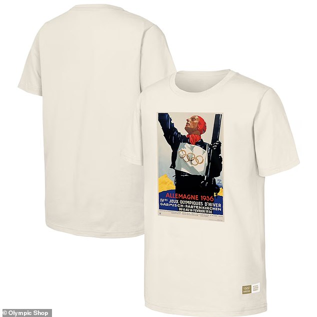 Another Shirt From The 1936 Winter Olympics In Garmisch-Partenkirchen Has Sold Out As Well