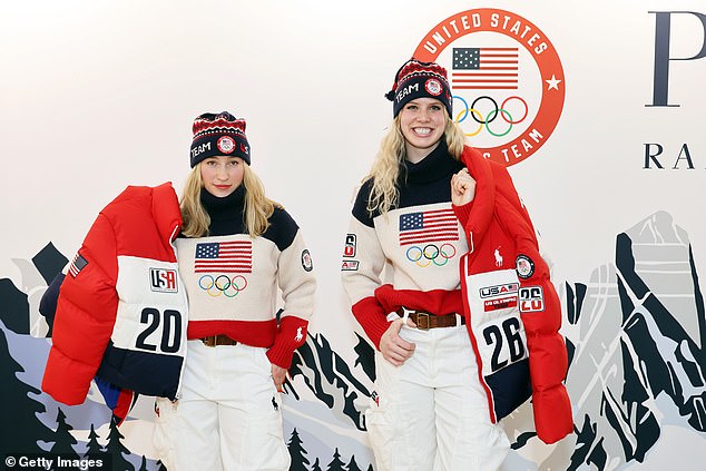 Kirkby (Left) Had Said She Is The 'Most-Eligible Bachelorette' At This Year's Winter Olympics