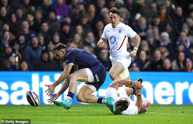 The Scrum-Half Seized On An English Mistake To Score For Scotland