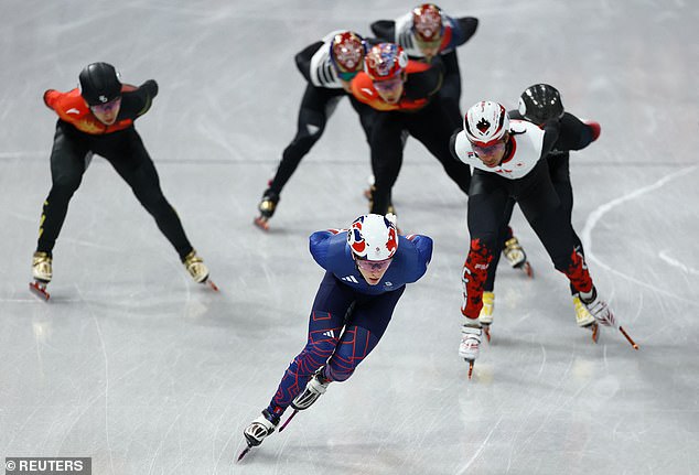 The Team Gb Star Was Close To Winning An Unlikely Medal In Milan Cortina On Saturday