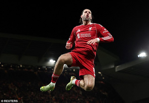 Dominik Szoboszlai Doubled Liverpool's Lead After Jones' Opener In The First Half