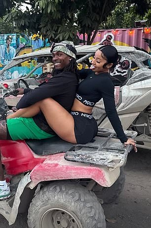 The Pair Shared Several Loved-Up Photos