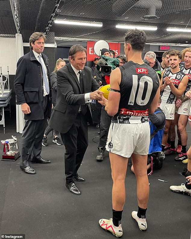 He Credits Collingwood Players’ Emotional Support During Treatment As Better Than Any Drugs