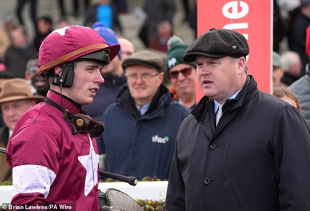 Trainer Gordon Elliott (Right) Has Offered Up Excuses For Brighterdaysahead's Cheltenham Losses