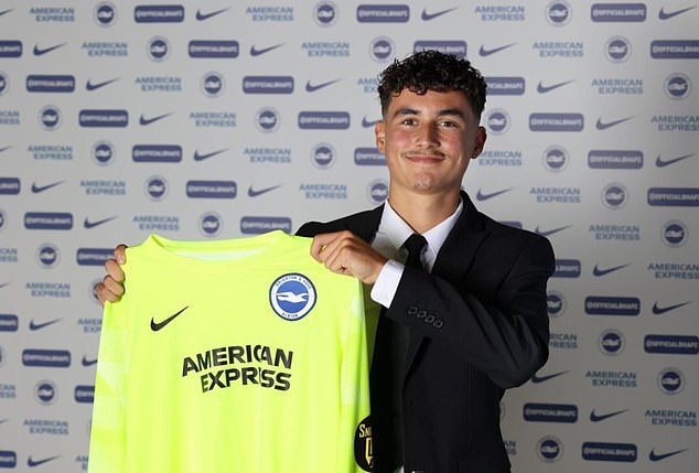 Ferdinand's Son Lorenz, 19, Signed His First Professional Contract With Brighton Last Summer