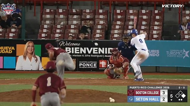 Down By A One Run, Ford's Moonshot To Left-Center Field Put The Pirates Ahead Of Boston College