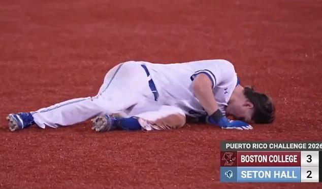 Ford Crumpled To The Ground And Was Later Taken To A Local Hospital To Recover From The Injury