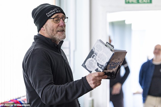 'Bard Of The Bankies' Hamish Macdonald Recites From His Recently Published Book, Square Baw